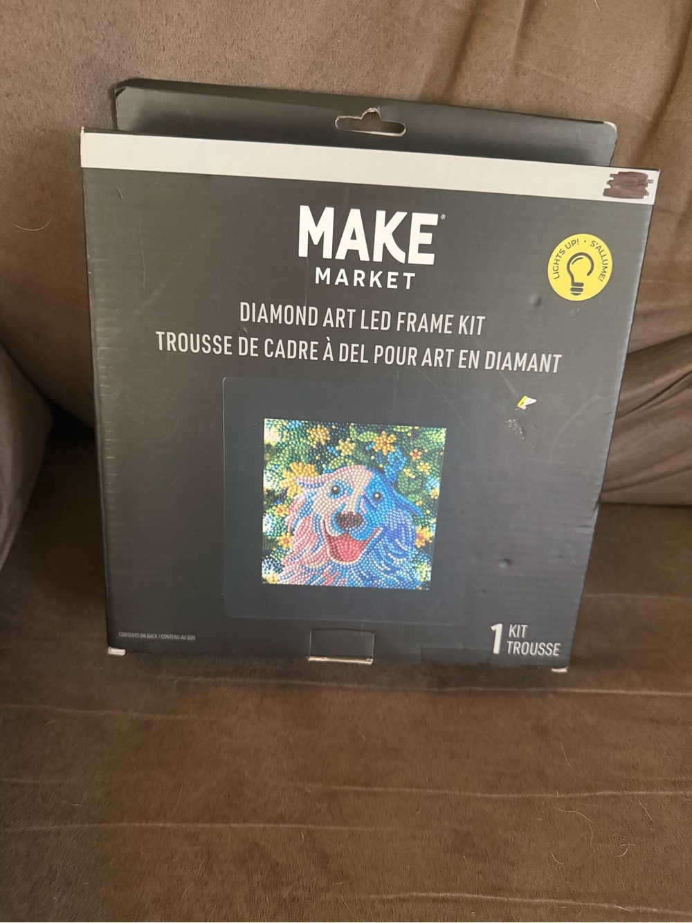 Makers Market LED Diamond Art Frame Kit - Black Frame